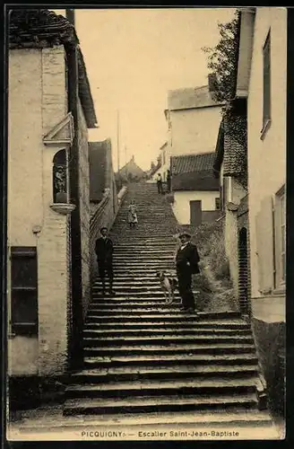 AK Picquigny, Escalier Saint-Jean-Baptiste