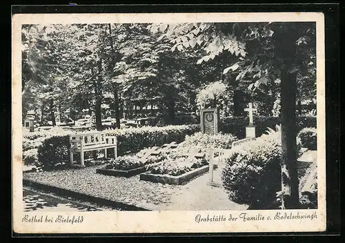 AK Bethel b. Bielefeld, Grabstätte der Familie Bodelschwingh