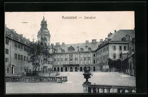 AK Rudolstadt, Schlosshof