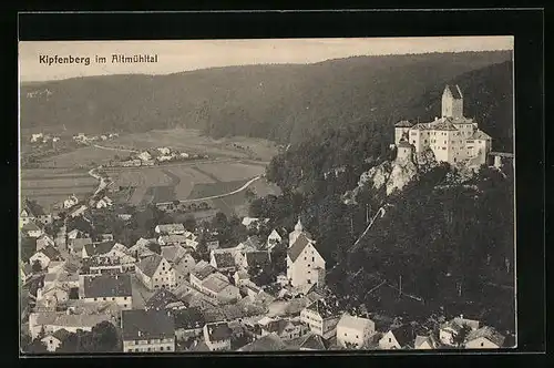 AK Kipfenberg /Altmühltal, Ortsansicht aus der Vogelschau