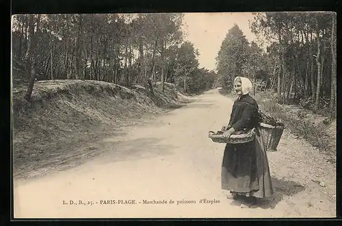 AK Étaples, Marchande de poissons, Fischerei