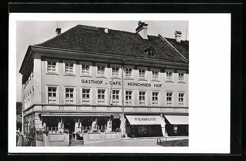 AK Altötting, Gasthof Münchner Hof, Kapellenplatz 12
