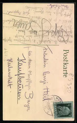 AK Freising, Lehrer Absolvia 1913