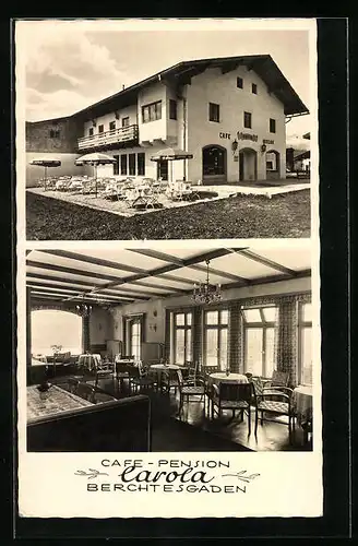 AK Berchtesgaden-Stanggass, Cafe Pension Carola