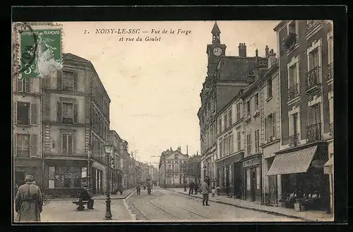 AK Noisy-le-Sec, Rue de la Forge et rue du Goulet