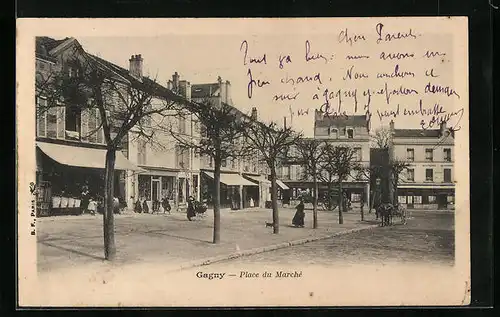 AK Gagny, Place du Marchè