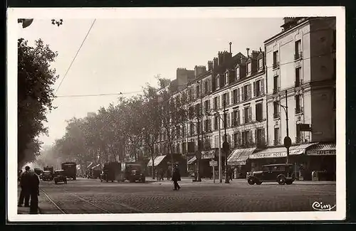 AK Aubervilliers-Pantin, Les Quatre Chemins