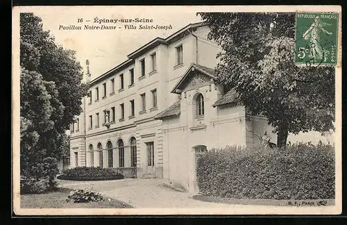 AK Èpinay-sur-Seine, Pavillon Notre-Dame - Villa Saint-Joseph