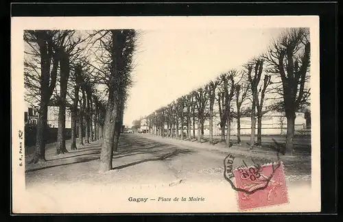 AK Gagny, Place de la Mairie