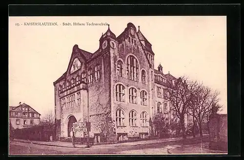 AK Kaiserslautern, Städt. Höhere Tochterschule