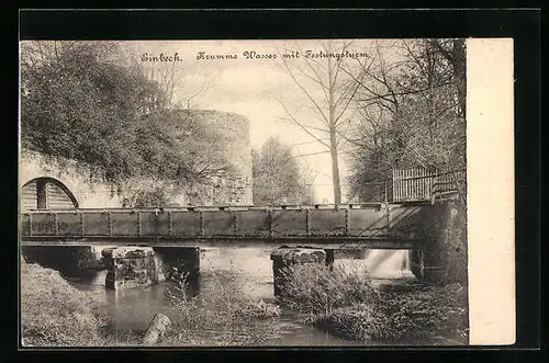 AK Einbeck, Krumme Wasser mit Festungsturm