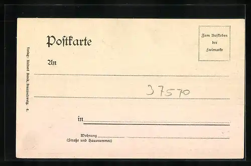 AK Einbeck, Krumme Wasser mit Festungsturm