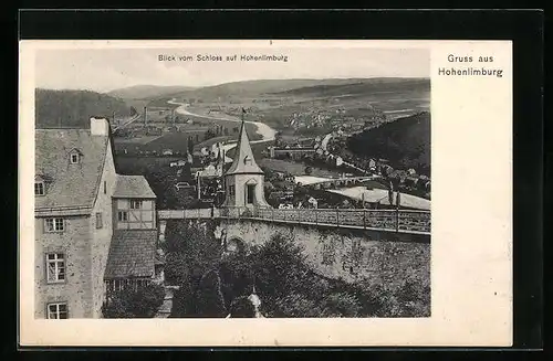 AK Hohenlimburg, Blick vom Schloss