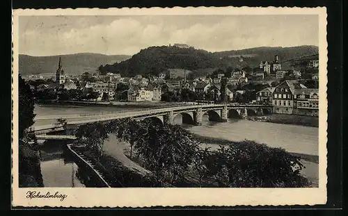 AK Hohenlimburg, Ortsansicht aus der Vogelschau