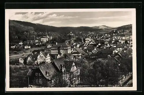 AK Bad Liebenstein (Thür. Wald), Blick vom Klinikturm
