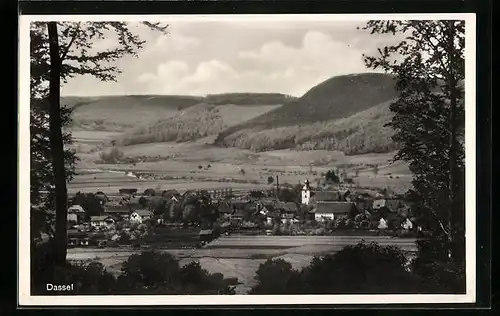 AK Dassel, Totalansicht aus der Ferne