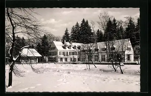 AK Leopoldstal i. L., Waldhotel und Pension Silbermühle