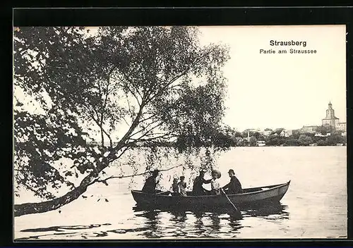 AK Strausberg, Partie am Straussee