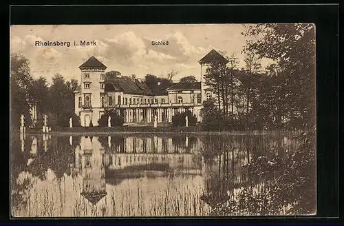 AK Rheinsberg /Mark, Das Schloss