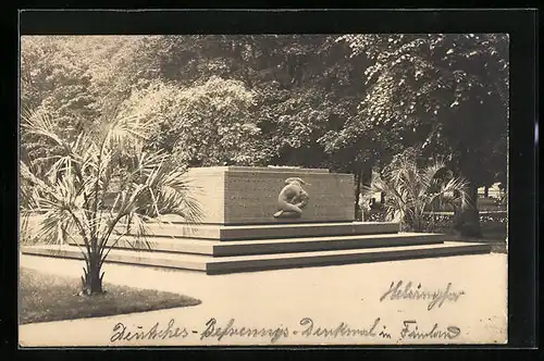 AK Helsinki, Duetsches Befreiungs-Denkmal