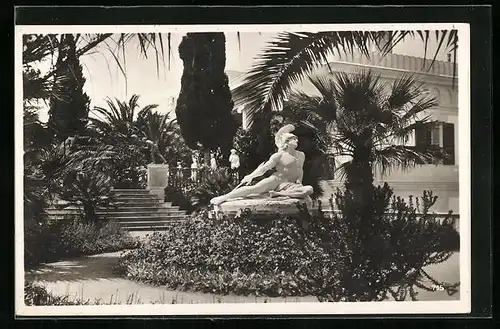 AK Achilleio /Corfu, Achilleion, Der sterbende Achilles