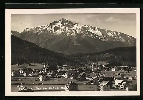 AK Seefeld i. T., Teilansicht mit Hocheder