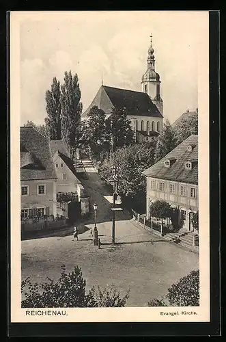 AK Reichenau, Evangl. Kirche