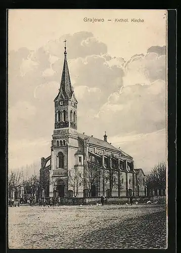 AK Grajewo, Kathol. Kirche