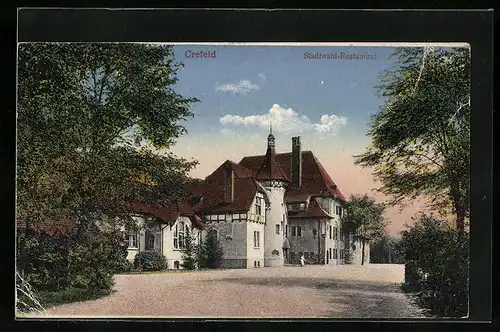 AK Crefeld, Stadtwald-Restaurant