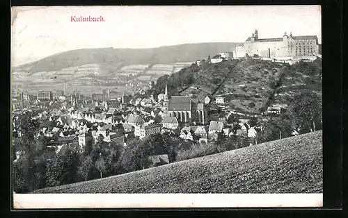 AK Kulmbach, Teilansicht mit Kirche