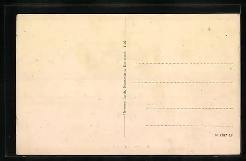 AK Hagen i. W., Blick auf den Ort