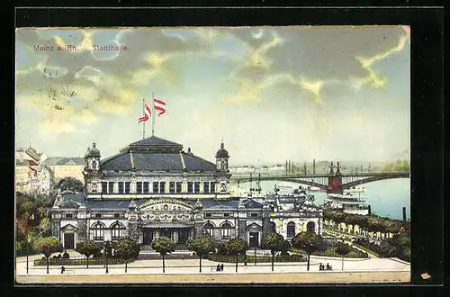 AK Mainz a. Rh., Stadthalle