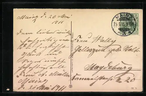 AK Mainz a. Rh., Stadthalle