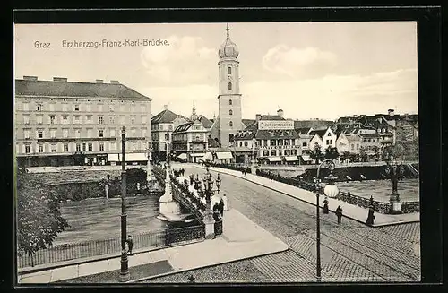 AK Graz, Erzherzog-Franz-Karl-Brücke