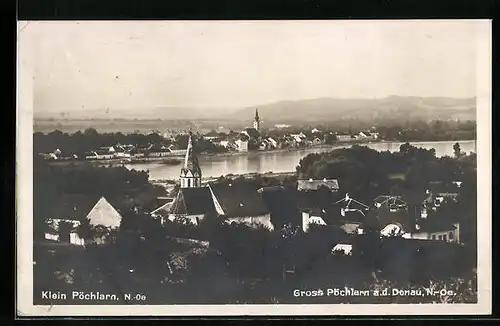 AK Pöchlarn /Donau, Klein- u. Gross-Pöchlarn