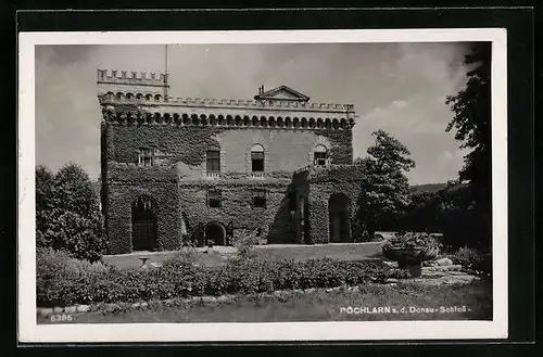 AK Pöchlarn /Donau, Schloss mit Garten