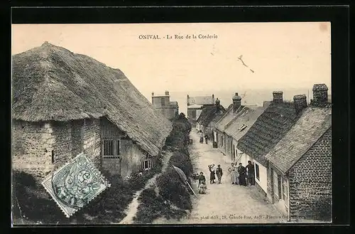 AK Onival, La Rue de la Corderie