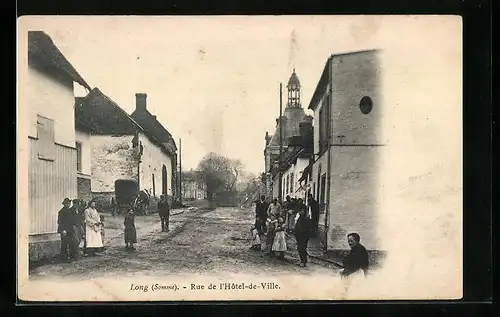 AK Long, Rue de l`Hotel-de-Ville
