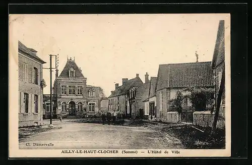 AK Ailly-le-Haut-Clocher, L`Hotel de Ville