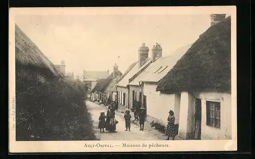 AK Ault-Onival, Maisons de pecheurs