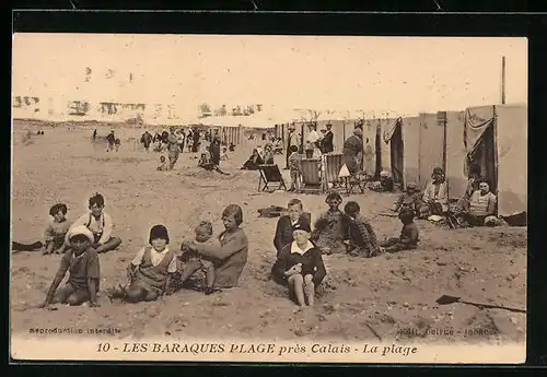 AK Les Baraques, La Plage