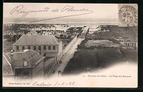 AK Baraques, La Plage aux Baraques