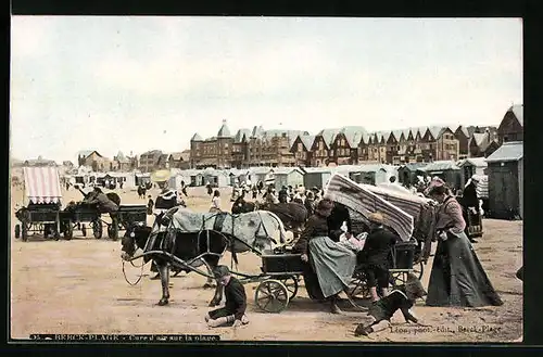 AK Berck-Plage, Cure d`air sur la plage