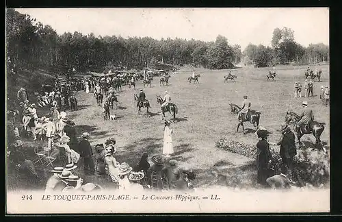 AK Le Touquet-Paris-Plage, Le Coucours Hippique
