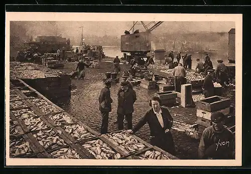 AK Boulogne-sur-Mer, Triage des harengs