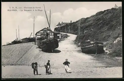 AK Equihen, La Descente à la Plage