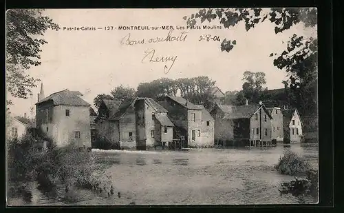 AK Montreuil-sur-Mer, Les Petits Moulins