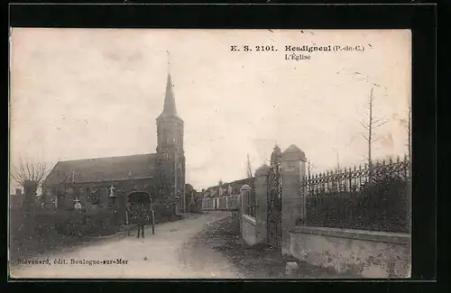 AK Hesdigneul, L`Èglise