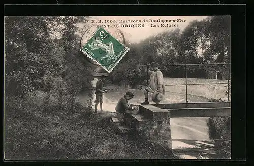 AK Pont-de-Briques, Les Ecluses