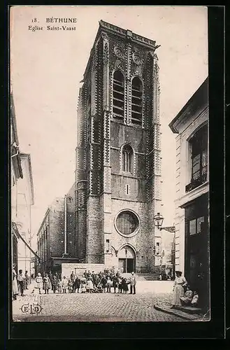 AK Bèthune, Eglise Saint-Vaast